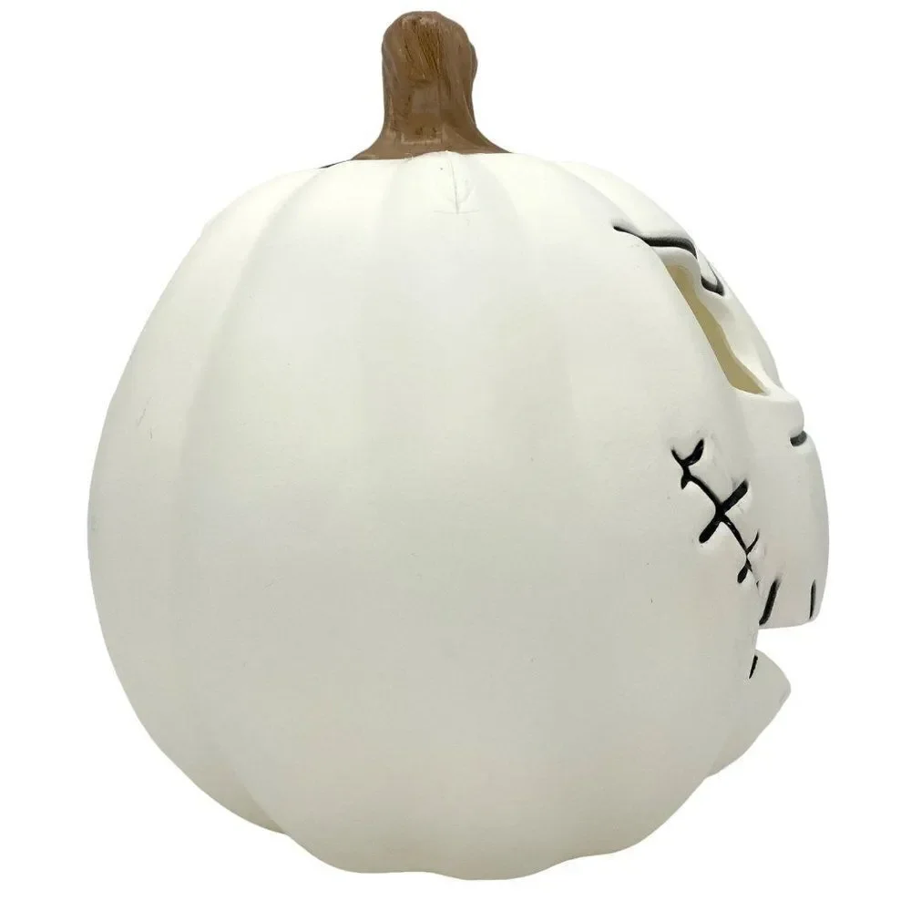 Disney Nightmare Before Christmas Jack Skellington Light Up Blow Mold Pumpkin
